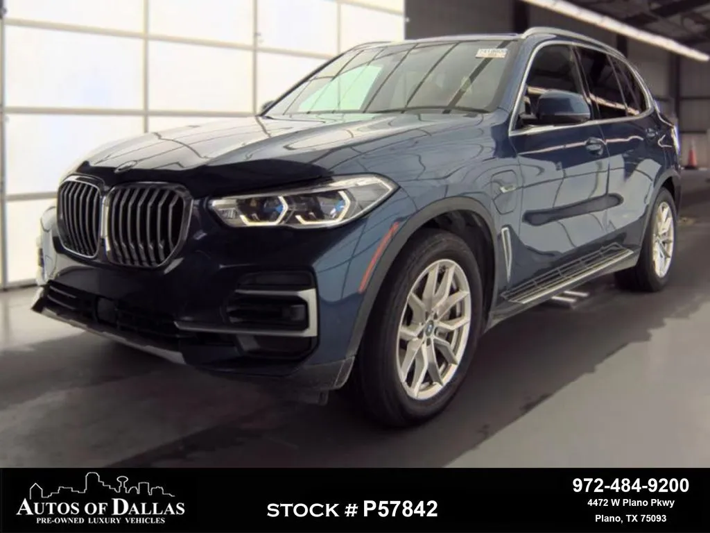 Blue 2023 BMW X5 xDrive45e for sale in Plano, TX
