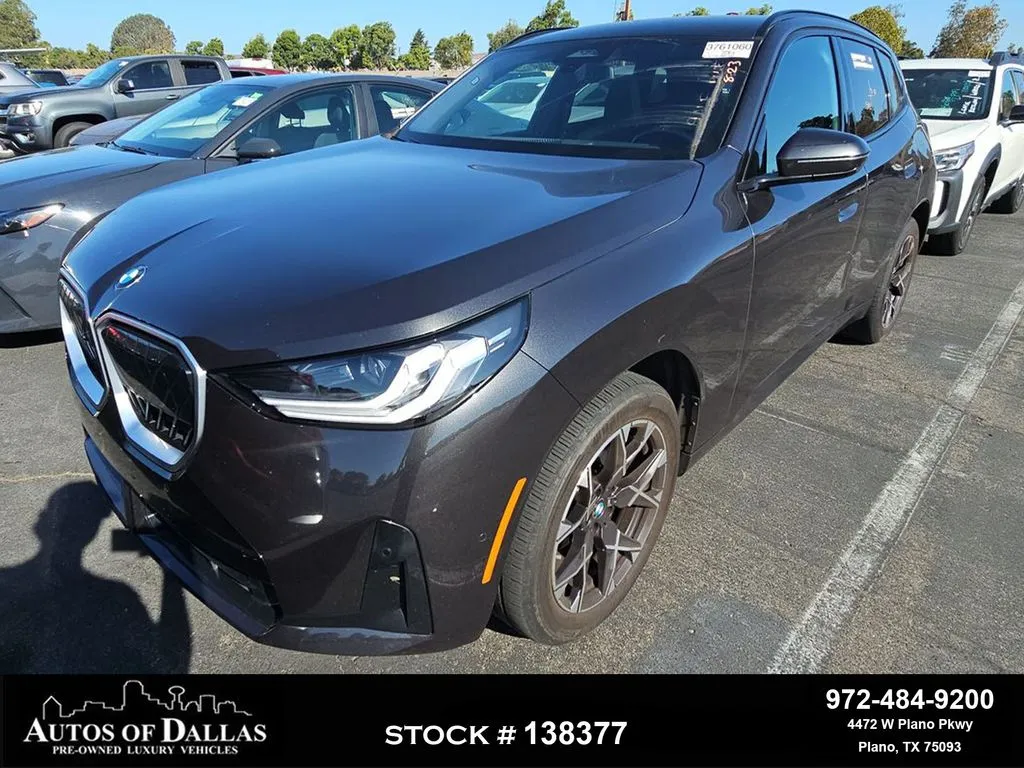 Gray 2025 BMW X3 30 xDrive for sale in Plano, TX