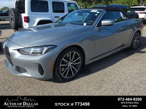 Gray 2025 BMW 4 Series 430i for sale in Plano, TX