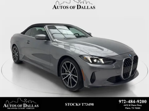 Gray 2025 BMW 4 Series 430i for sale in Plano, TX
