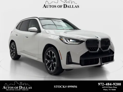 White 2025 BMW X3 30 xDrive for sale in Plano, TX