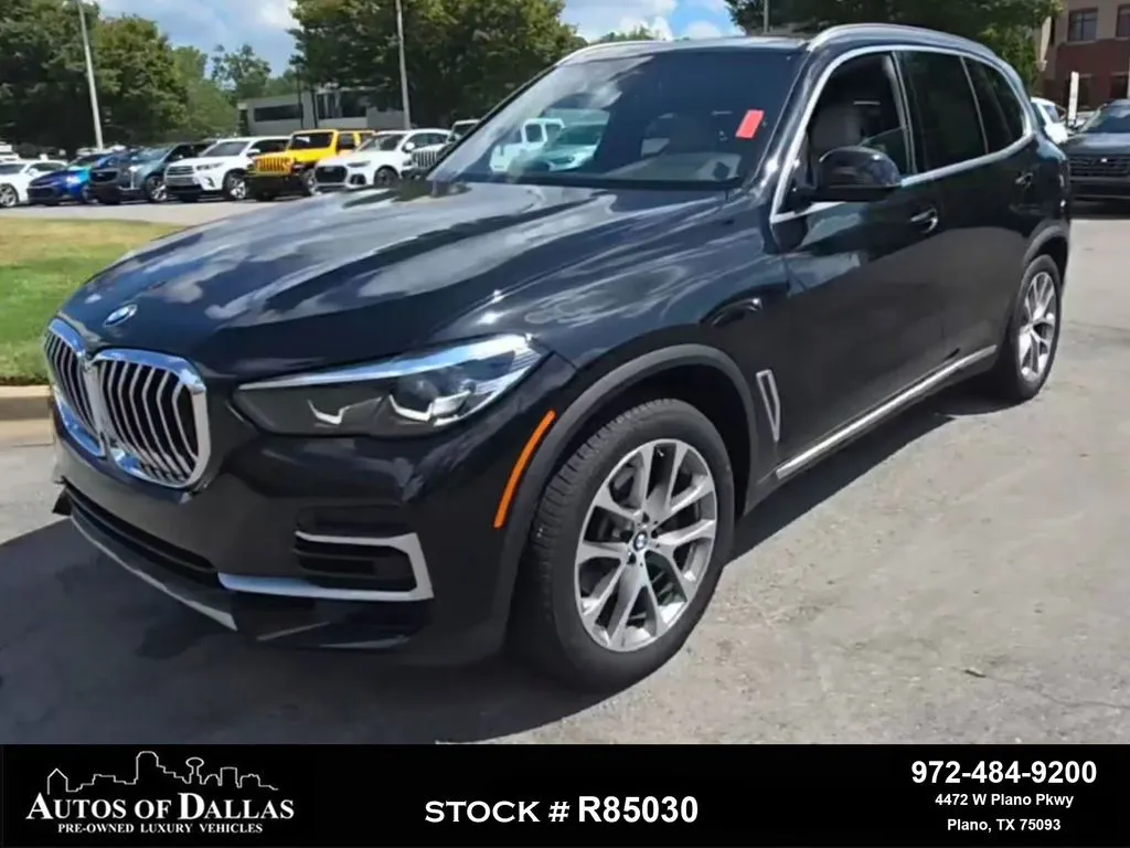 Black 2023 BMW X5 sDrive40i for sale in Plano, TX