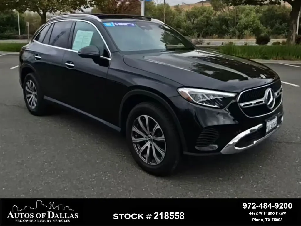 Black 2024 Mercedes-Benz GLC 300 for sale in Plano, TX
