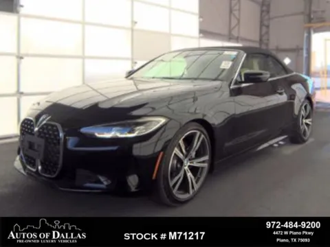 Black 2023 BMW 4 Series 430i for sale in Plano, TX