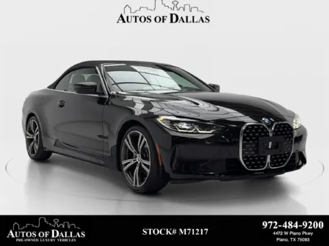 Black 2023 BMW 4 Series 430i for sale in Plano, TX
