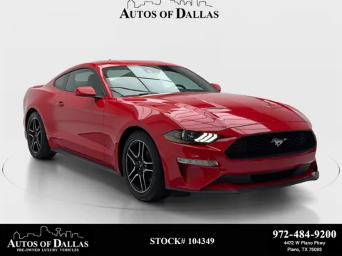 Red 2022 Ford Mustang EcoBoost Premium for sale in Plano, TX