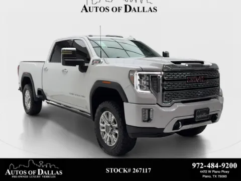 White 2021 GMC Sierra 2500 HD Denali for sale in Plano, TX