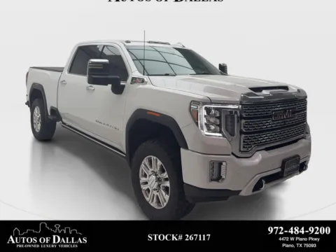 White 2021 GMC Sierra 2500 HD Denali for sale in Plano, TX
