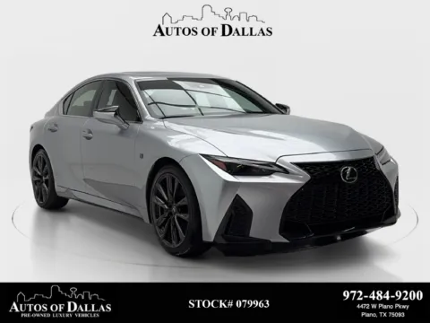 Silver 2024 Lexus IS 350 F SPORT Design for sale in Plano, TX