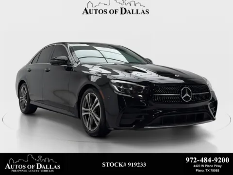Black 2021 Mercedes-Benz E-Class E 350 for sale in Plano, TX