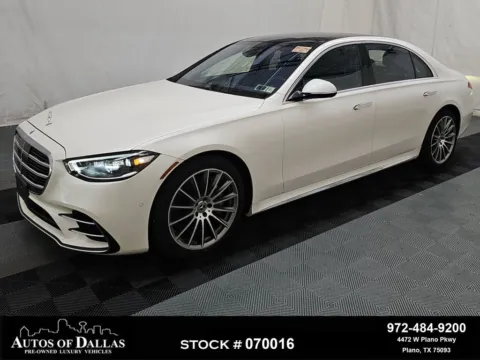 Unknown 2022 Mercedes-Benz S-Class S 500 for sale in Plano, TX