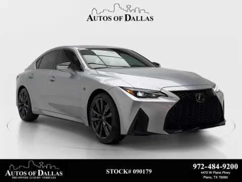 Silver 2025 Lexus IS 350 F SPORT Design for sale in Plano, TX