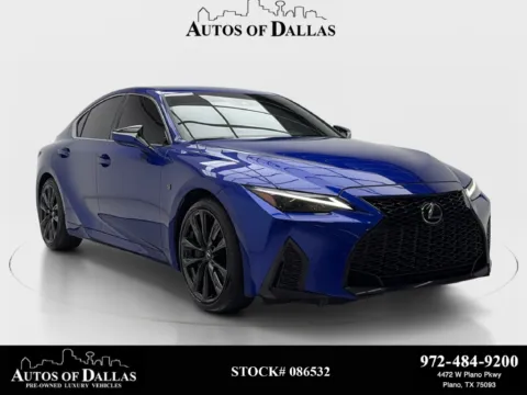 Blue 2025 Lexus IS 350 F SPORT Design for sale in Plano, TX