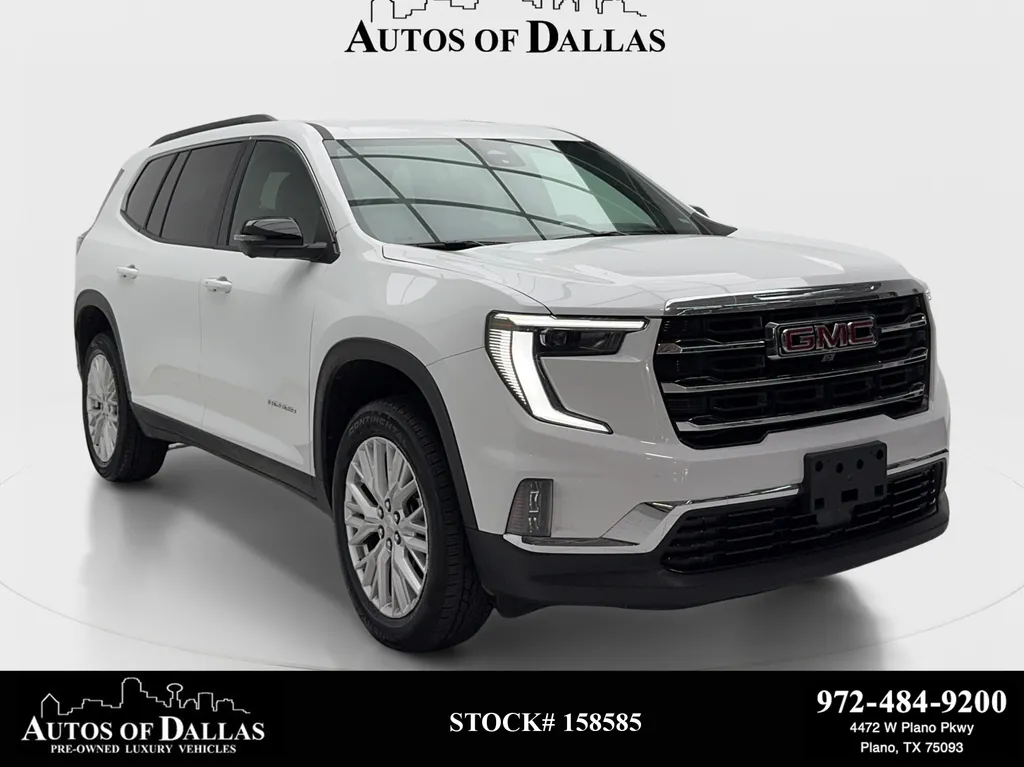 White 2026 GMC Acadia Elevation for sale in Plano, TX