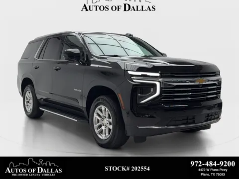 Black 2025 Chevrolet Tahoe LT for sale in Plano, TX