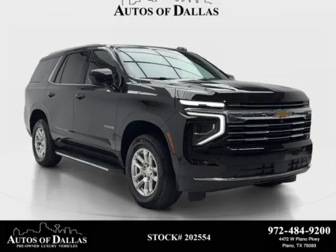 Black 2025 Chevrolet Tahoe LT for sale in Plano, TX