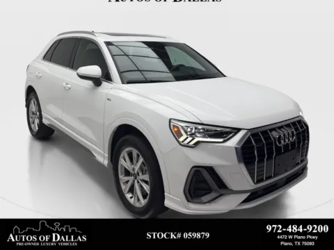 White 2025 Audi Q3 Premium for sale in Plano, TX