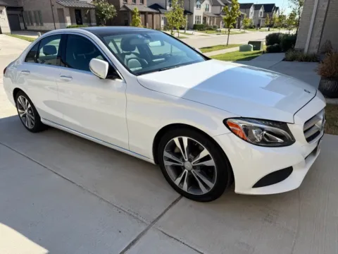 White 2015 Mercedes-Benz C-Class C 300 for sale in Plano, TX