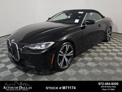 Black 2023 BMW 4 Series 430i for sale in Plano, TX