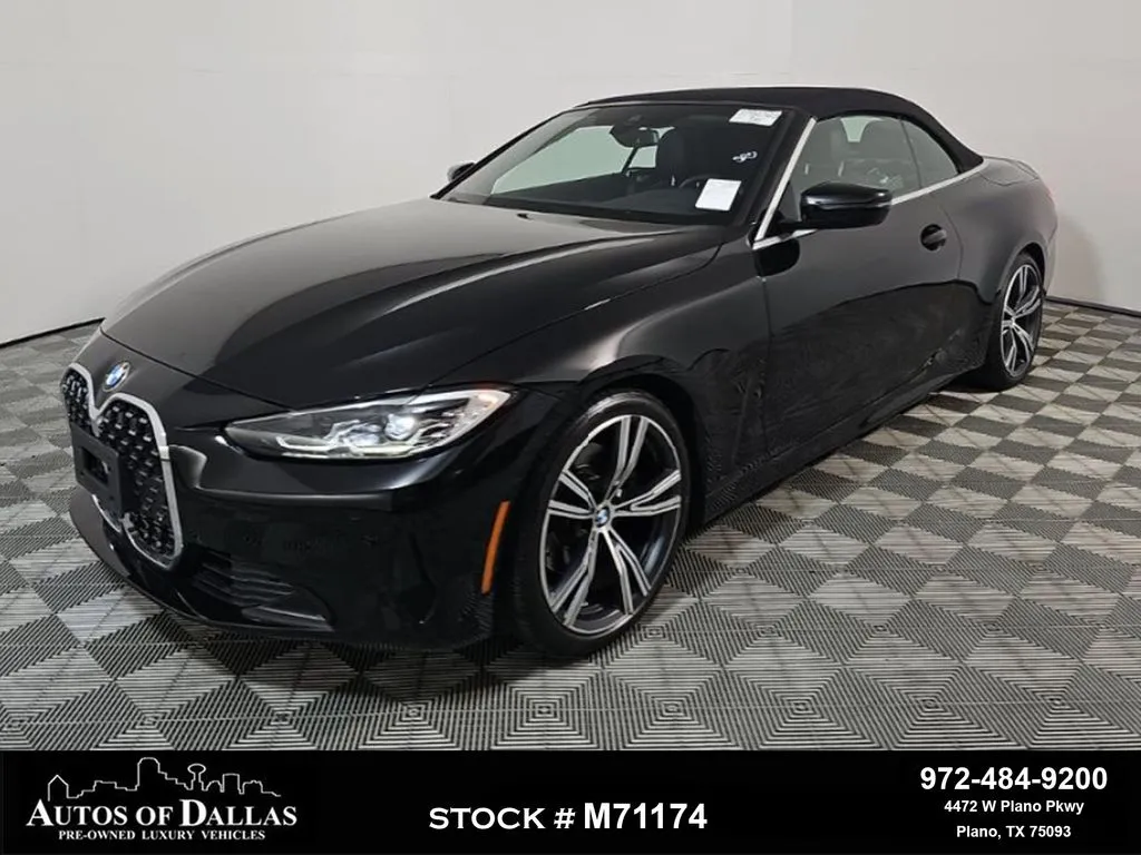 Black 2023 BMW 4 Series 430i for sale in Plano, TX
