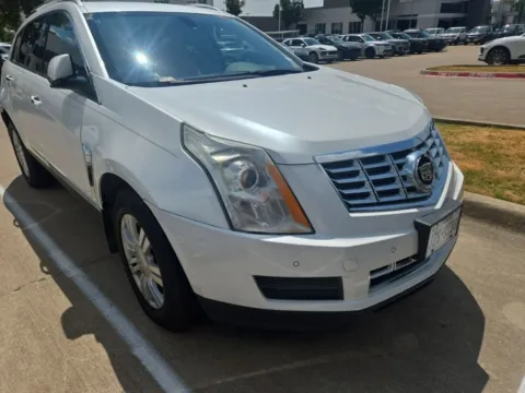 White 2015 Cadillac SRX Luxury for sale in Plano, TX