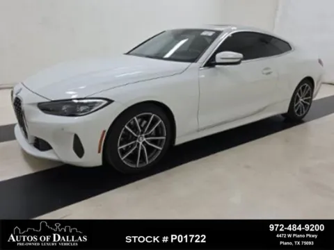 White 2024 BMW 4 Series 430i for sale in Plano, TX