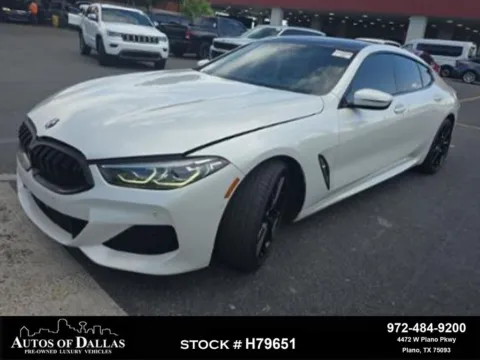 White 2022 BMW 8 Series 840i Gran Coupe for sale in Plano, TX