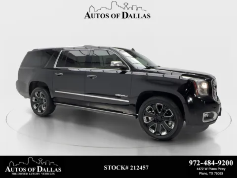 Black 2019 GMC Yukon XL Denali for sale in Plano, TX