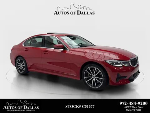 Red 2022 BMW 3 Series 330i for sale in Plano, TX