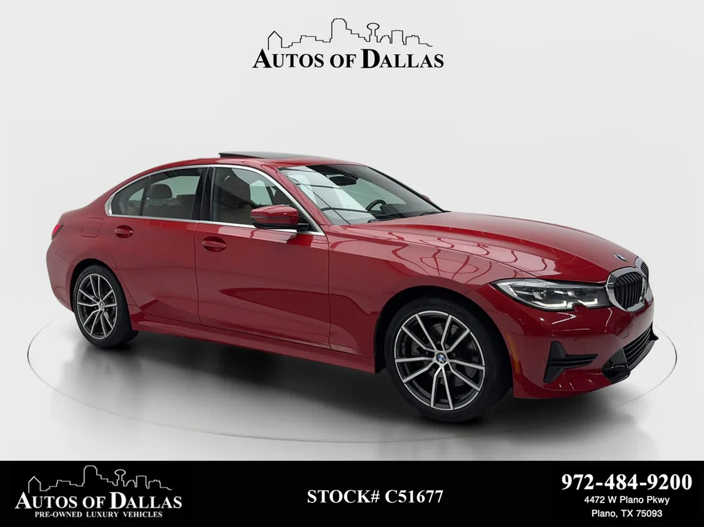 Red 2022 BMW 3 Series 330i for sale in Plano, TX