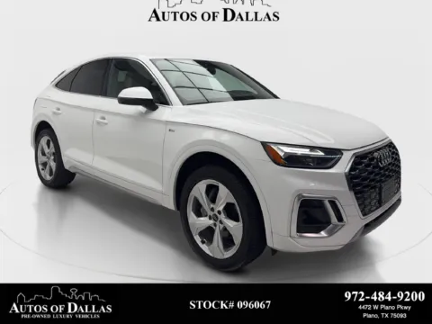 White 2023 Audi Q5 Sportback 45 S line Premium for sale in Plano, TX