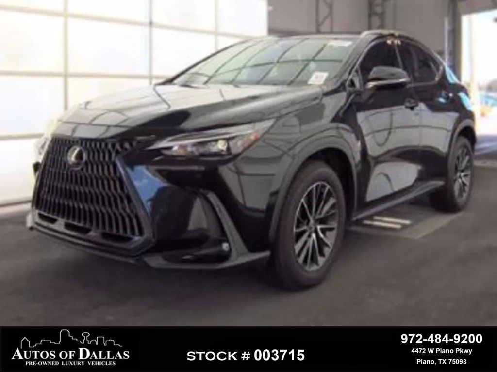 Black 2023 Lexus NX 250 Premium for sale in Plano, TX