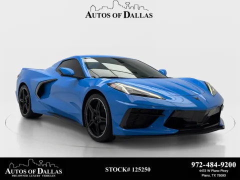 Blue 2023 Chevrolet Corvette Stingray for sale in Plano, TX