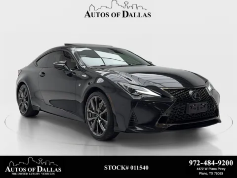 Black 2021 Lexus RC 300 for sale in Plano, TX