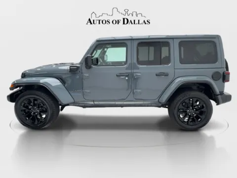 Photos of 2025 Jeep Wrangler Sahara 4xe for sale in Plano, TX at Autos of Dallas - Plano