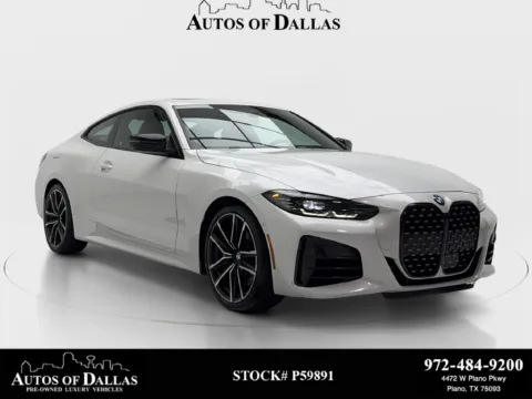 White 2024 BMW 4 Series M440i for sale in Plano, TX