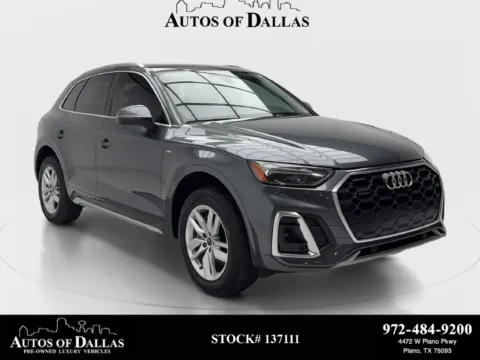 Gray 2023 Audi Q5 45 S line Premium for sale in Plano, TX