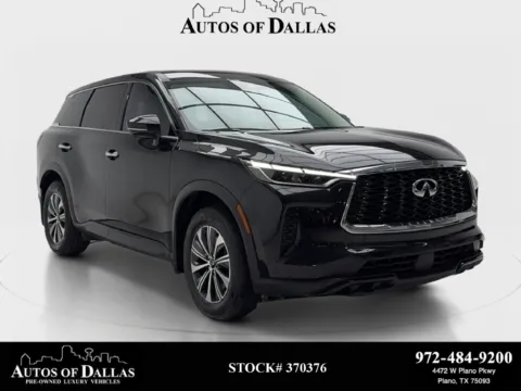Black 2023 INFINITI QX60 PURE for sale in Plano, TX