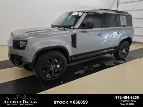Gray 2022 Land Rover Defender 110 X-Dynamic HSE for sale in Plano, TX