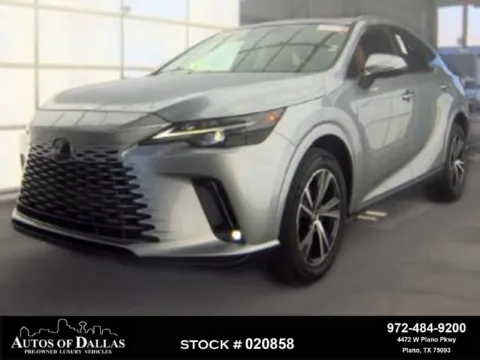 Silver 2023 Lexus RX 350 Premium for sale in Plano, TX