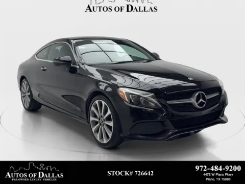 Black 2018 Mercedes-Benz C-Class C 300 for sale in Plano, TX