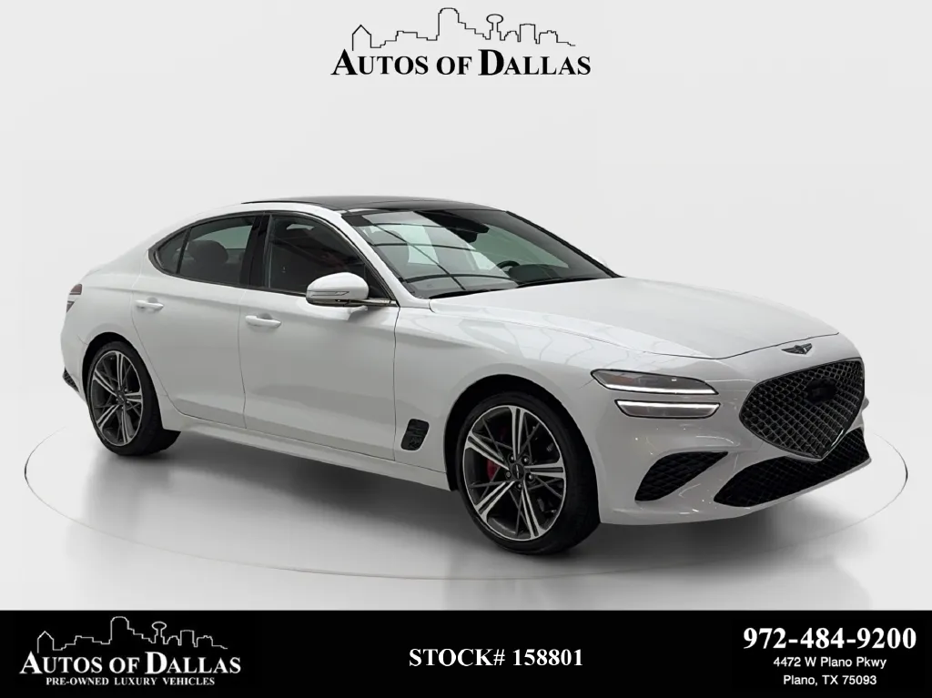 White 2025 Genesis G70 2.5T for sale in Plano, TX