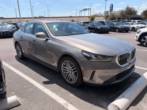 Gray 2024 BMW 5 Series 530i for sale in Plano, TX