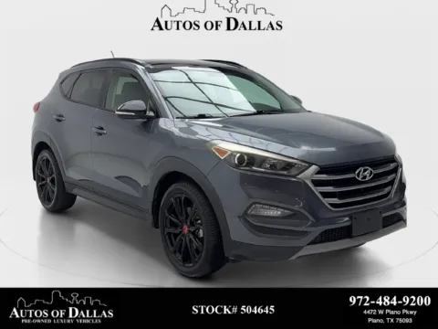 Gray 2017 Hyundai Tucson Night for sale in Plano, TX