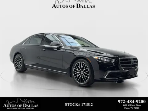 Black 2023 Mercedes-Benz S-Class S 580 for sale in Plano, TX