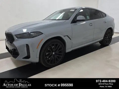 Gray 2026 BMW X6 xDrive40i for sale in Plano, TX