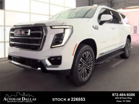 White 2026 GMC Yukon XL Elevation for sale in Plano, TX