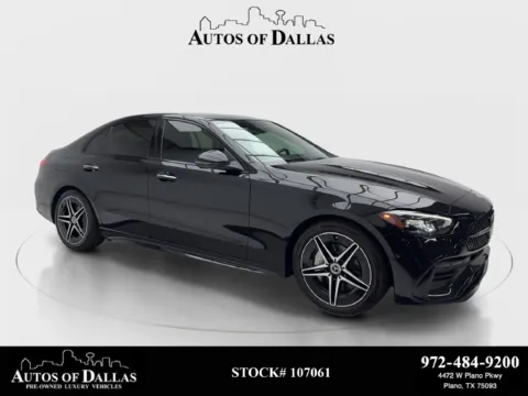 Black 2023 Mercedes-Benz C-Class C 300 for sale in Plano, TX