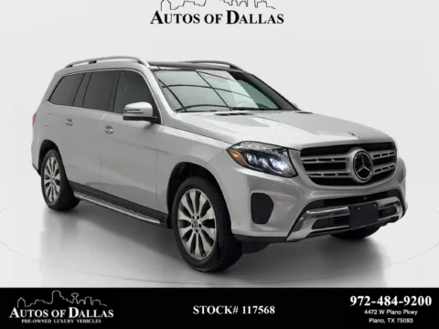 Silver 2018 Mercedes-Benz GLS 450 for sale in Plano, TX