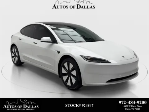 White 2025 Tesla Model 3 Long Range for sale in Plano, TX